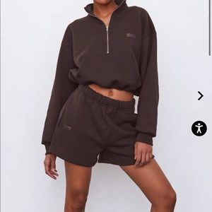 SET Active Sweatshorts in Espresso